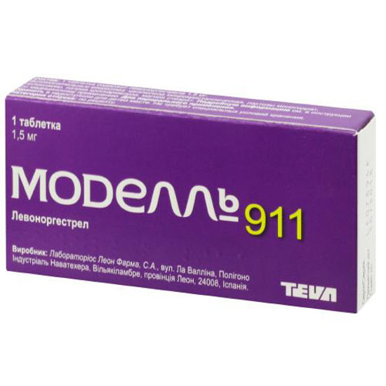 Моделль 911 таблетки 1.5 мг №1.